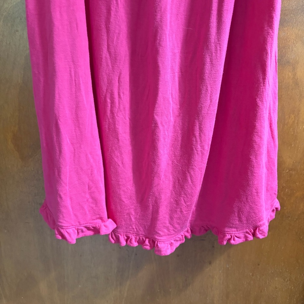 Betsey Johnson Betseyville Barbie Pink Babydoll Slip Dress Green Bow XL Y2K Goth - Picture 7 of 14
